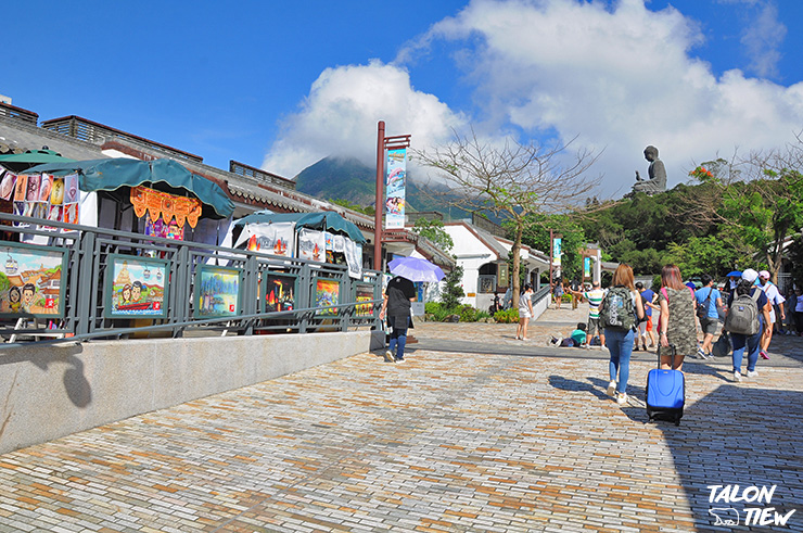 บรรยากาศบน Ngong Ping