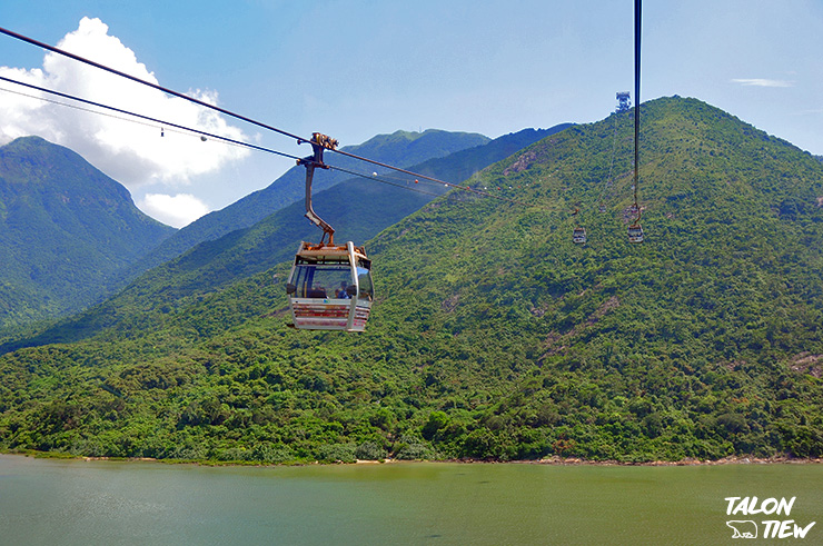 วิวจากบนกระเช้านองปิง Ngong Ping Cable Car