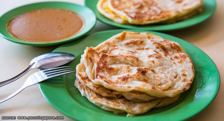 โรตี พราตา Roti Prata