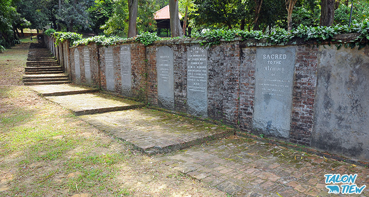 บรรยากาศภายในสวนป้อมปราการ แคนนิง Fort Canning Park