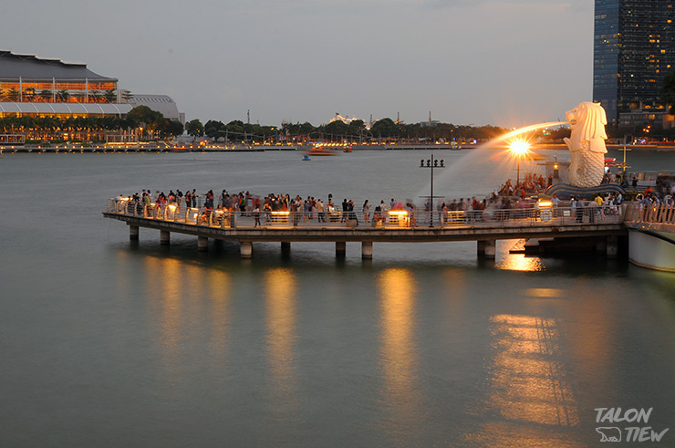 มุมภาพถ่ายจากบนสะพานจูบิลลี่ Jubilee Bridge