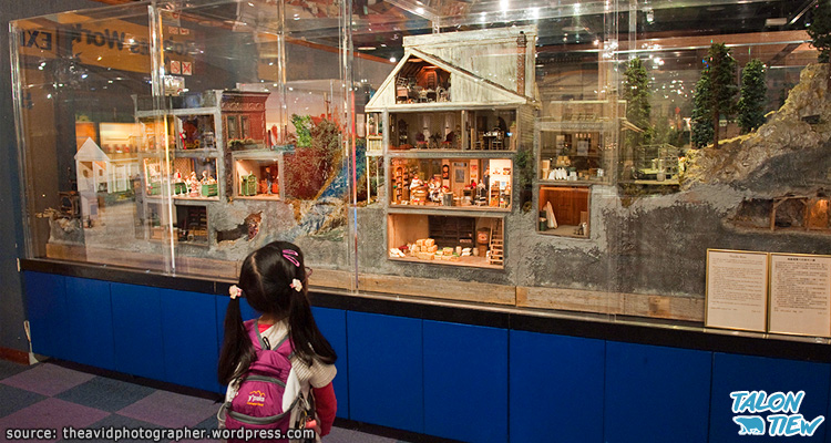 บรรยากาศภายในพิพิธภัณท์เมืองจิ๋ว Miniatures Museum of Taiwan