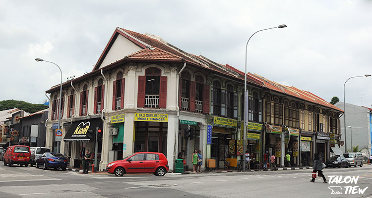 บรรยยากาศรอบนอกถนนอาหรับ Arab Street