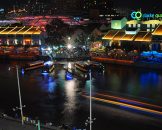 ย่าน Clarke Quay ยามค่ำคืน