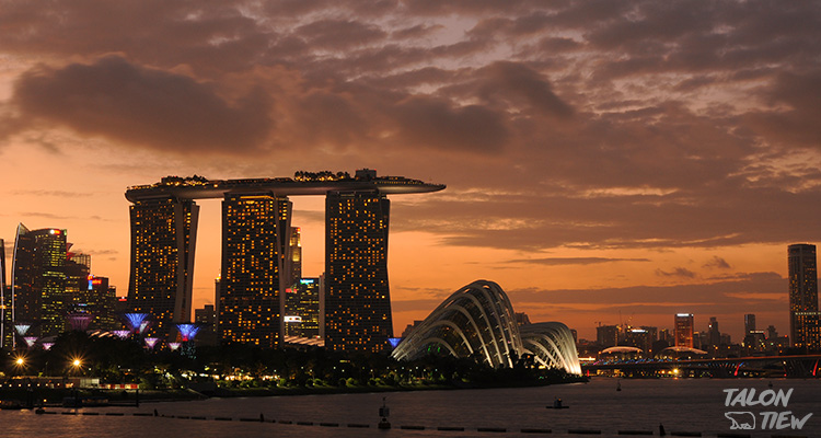 สวน Garden by the Bay และตึกเรือ Marina Bay Sands