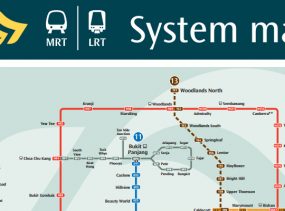 แผนที่รถไฟใต้ดินสิงคโปร์ SMRT คลิกที่รูปได้เลย