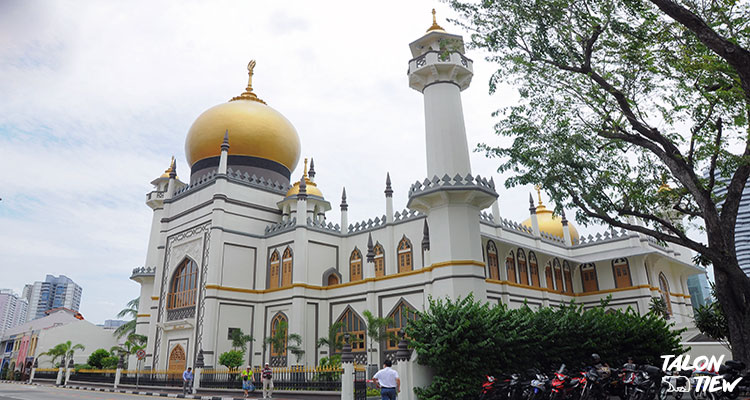 อีกหนึ่งมุมของมัสยิดสุลต่านแห่งสิงคโปร์ Sultan Mosque