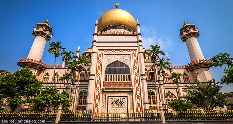 มัสยิดสุลต่านแห่งสิงคโปร์ Sultan Mosque