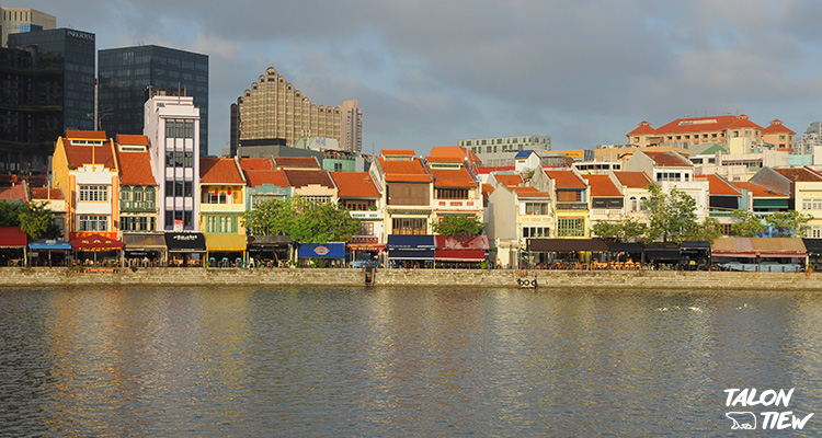 ย่านชิลริมแม่น้ำสิงคโปร์ Boat Quay