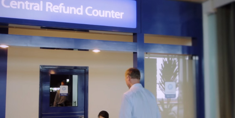 เค้าเตอร์รับเงินคืน Centreal Refund Counter