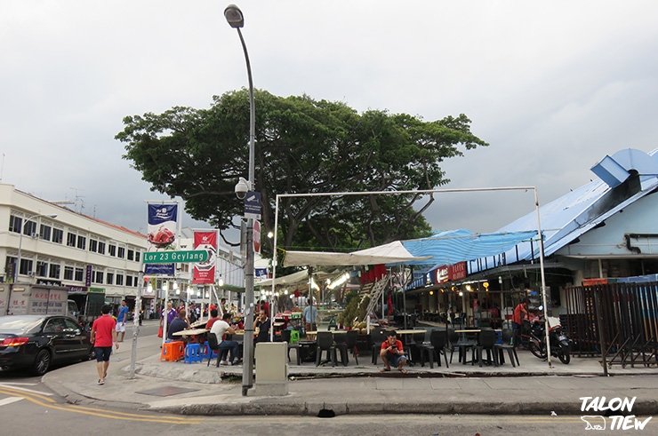 บรรยากาศที่ถนนเกลัง Geylang Road