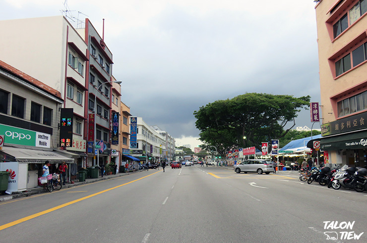 บรรยากาศที่ถนนเกลัง Geylang Road