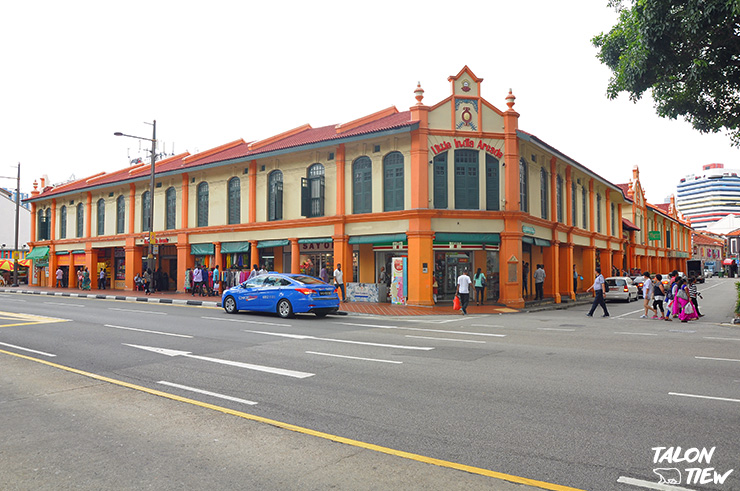 ถนนคนเดิน ลิตเติ้ลอินเดีย อาเขต Little India Arcade