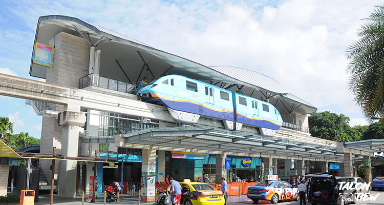 รถ-Sentosa-Express-Monorail