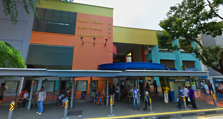 Tekka Center ฝั่งถนน Serangoon road