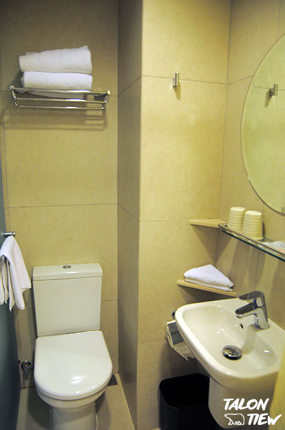 ภายในห้องน้ำของโรงแรม INN Hotel Hong Kong