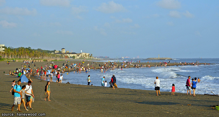 ชายหาดบนเกาะฉีจิน Cijin Island