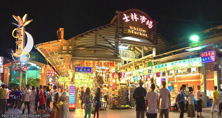 ตลาดกลางคืนซื่อหลิน Shilin Night Market
