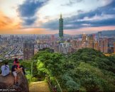 จุดชมวิวเขาเซี่ยงซานหรือเขาช้าง Xiangshan Elephant Moutain