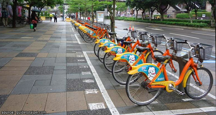 จักรยาน YouBike แห่งเมืองไทเป