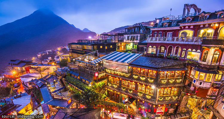 หมู่บ้านโบราณจิ่วเฟิ่น (Jiufen Old Street)