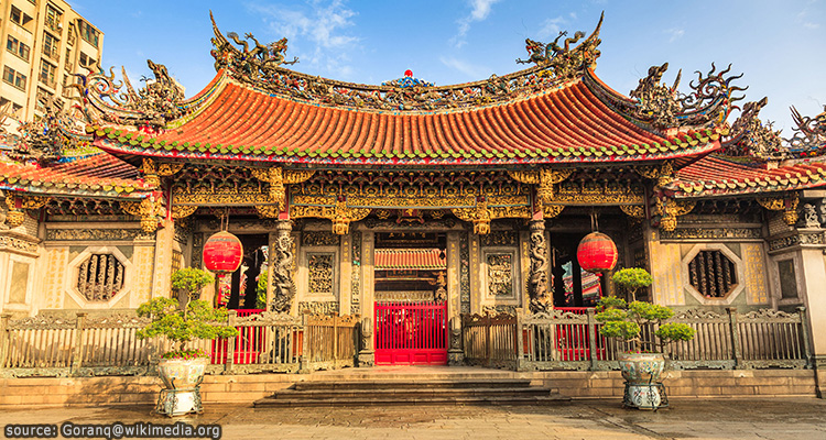 วัดหลงซาน หรือ Longshan Temple